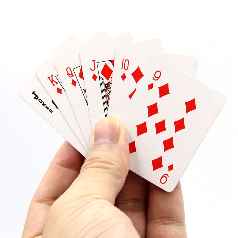 Party Games Juegos De Mesa - 10 шт. мини- игральные карты для