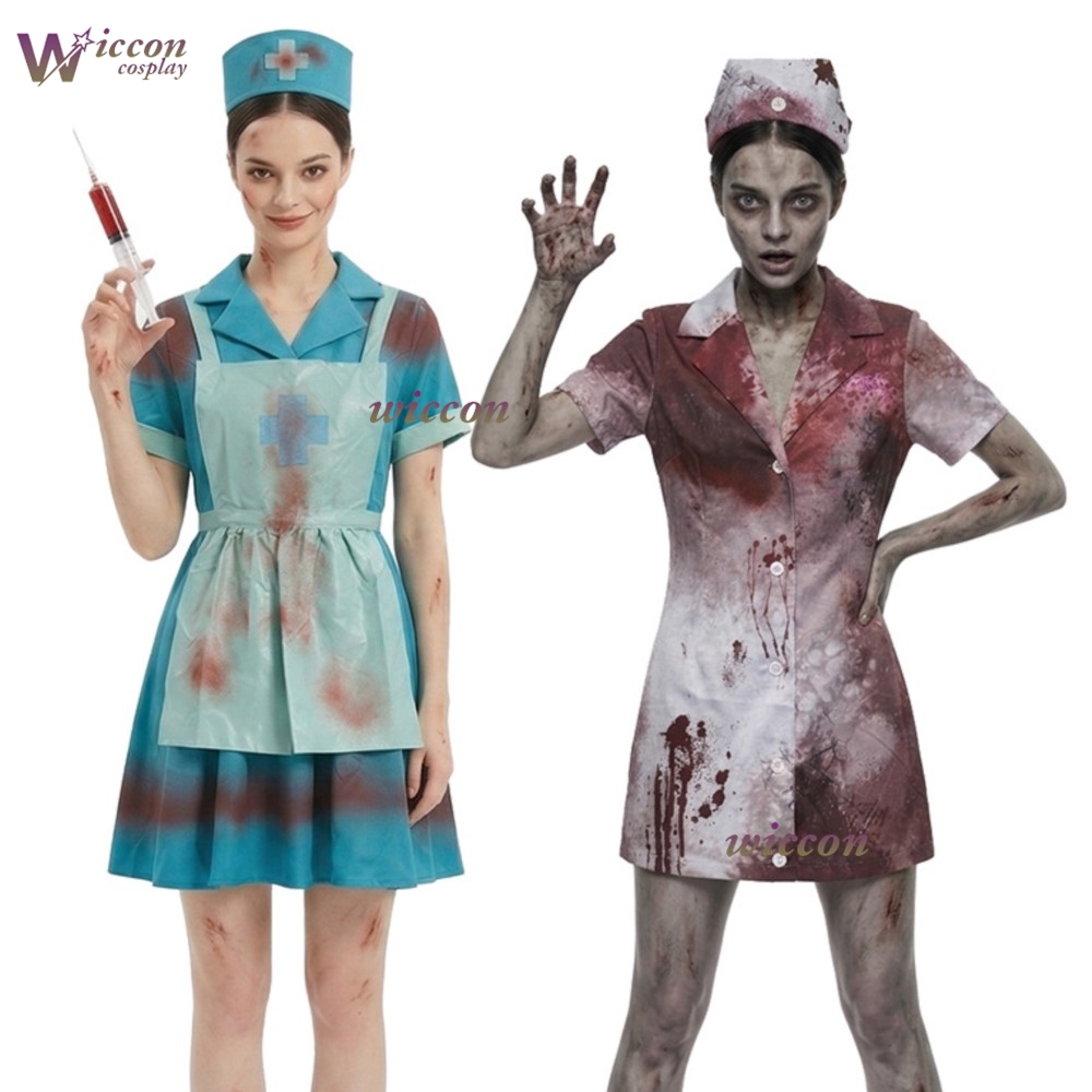 Zombie Party Games - Костюм медсестры-зомби YNot Cos для вечеринок,
