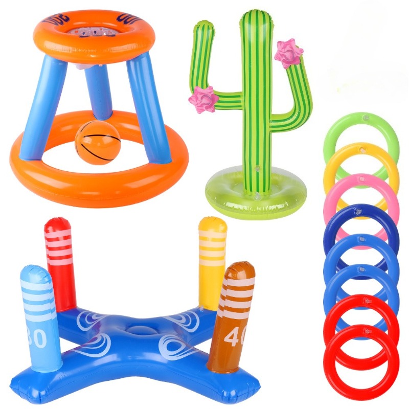Ring Toss Outdoor - Надувная игра с кольцом кактуса -