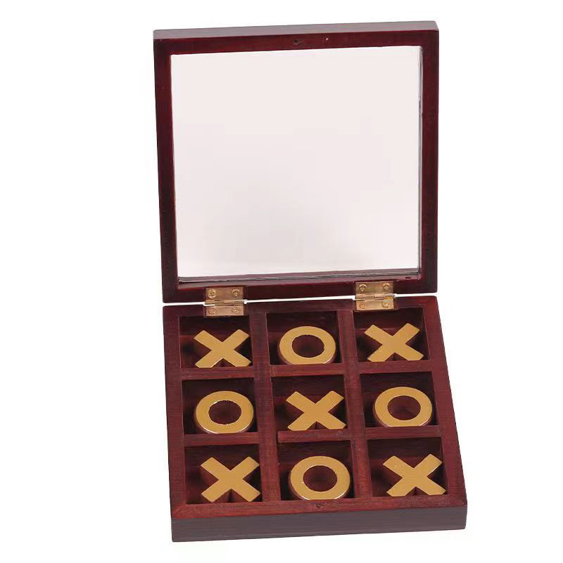 Party Games Juegos De Mesa - 3D Tic Tac Toe Game Wood