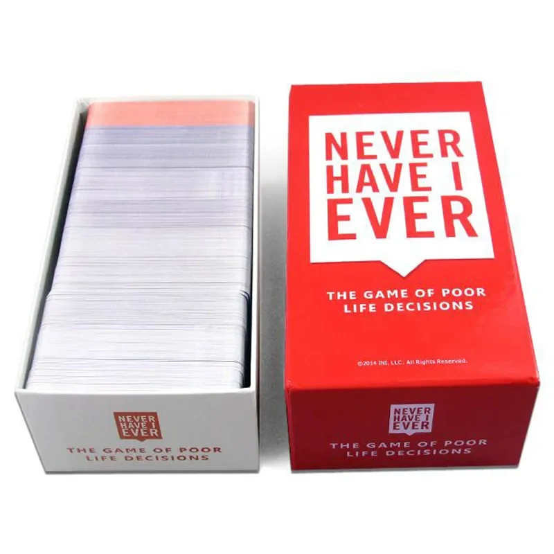 550 КАРТ никогда не было, Delu – обзор и цена Party Games Never Have I Ever