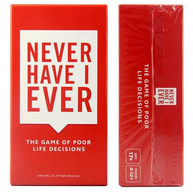 550 КАРТ никогда не было, Delu – обзор и цена Party Games Never Have I Ever