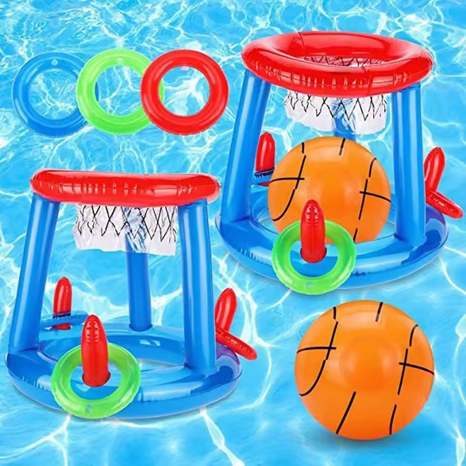 Надувная плавучая баскетбольна – обзор и цена Ring Toss Outdoor