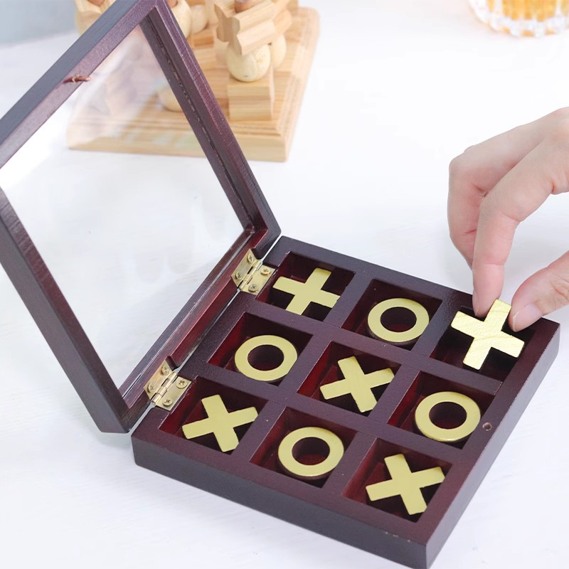 3D Tic Tac Toe Game Wood XOXO  – обзор и цена Party Games Juegos De Mesa