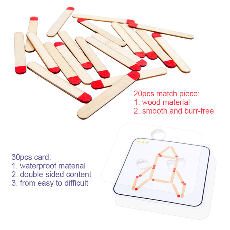 Монтессори спички головоломки  – обзор и цена Party Games At Home